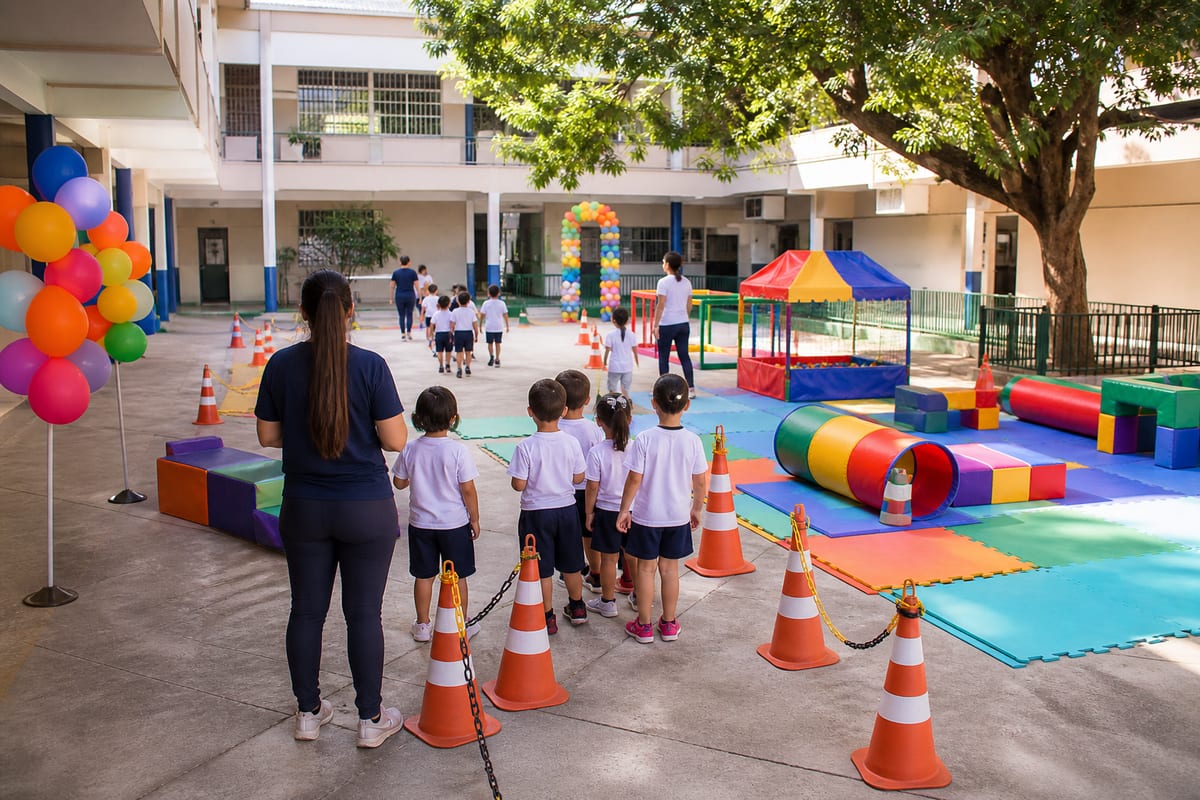Imagem temática sobre brinquedos para evento escolar em Itabuna